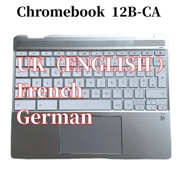 100% Новый оригинал для ноутбука HP Chromebook 12B-CA, подставка для рук в сборе с динамиком сенсорной панели