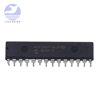 10ШТ MCP23017-E/SP DIP-28 MCP23017 16-разрядный расширитель ввода-вывода с интерфейсом I2C IC