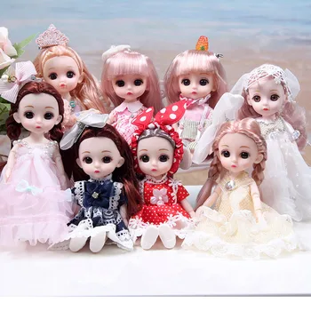 17 см Сменный набор кукол-принцесс Hazy Doll, игрушка в подарок для девочки Лоли