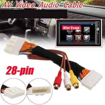 28-контактный AV-видео-аудиокабель для головных устройств Toyota/Lexus Touch 2 и Entune Monitors