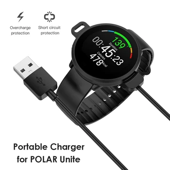 4-контактный USB-кабель для зарядки смарт-часов POLAR Unite длиной 1 м, кабель для зарядки смарт-часов