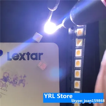 500ШТ для ремонта 32-65-дюймового светодиодного телевизора Lextar 3030 3v Холодный белый 100% НОВЫЙ