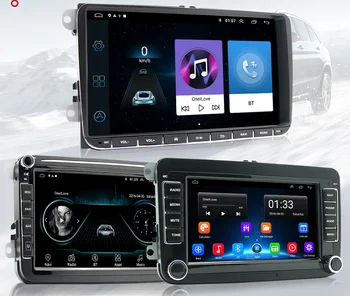 7/8/9 дюймов Android Автомобильный без DVD-плеера для Volkswagen VW универсальный GPS навигация радио стерео авто carplay аудио 1G 16G медиа