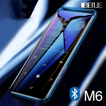 BENJIE M6 M3 Bluetooth 5,0 MP3-плеер Без Потерь HiFi Портативный Аудио Walkman FM-Радио Электронная Книга Диктофон Воспроизведение Музыки в формате MP3
