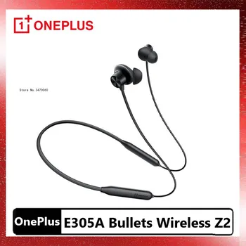 E305A Bass IC 12,4 мм Оригинальные Наушники OnePlus Bullets Wireless Z2 с шейным ободком Bluetooth OnePlus 10R Спортивные Наушники