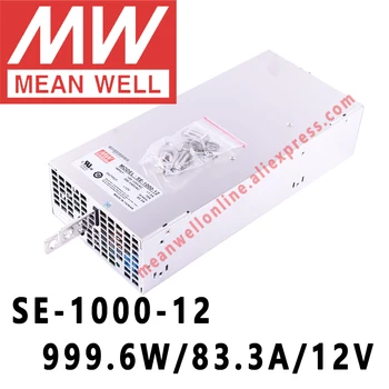 SE-1000-12 Mean Well Источник питания с одним выходом 999,6 Вт/83,3 А/12 В постоянного тока интернет-магазин meanwell