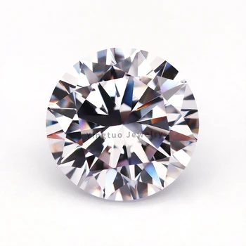 SOXW Кубический цирконий круглой бриллиантовой огранки диаметром 1,0 мм, россыпной драгоценный камень для изготовления ювелирных изделий