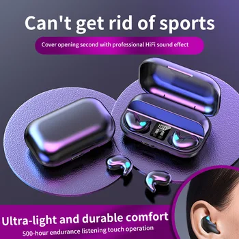 TWS X57 Mini Sleeping Bluetooth 5.3 Наушники Негабаритные Спортивные наушники на выносливость HI FI Стерео с микрофоном Профессиональная игровая гарнитура