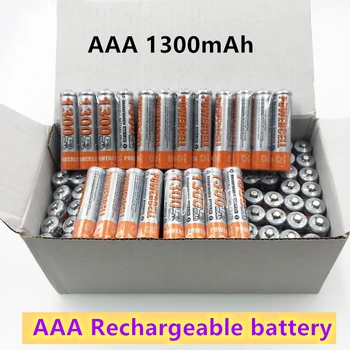 Аккумуляторная батарея 1,2 В AAA 1300 мАч, NI-MH, для часов, сури, ординаторов, джоуетов и т.д.