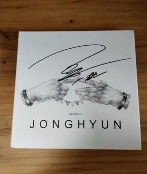 Альбом SHINEE Jong Hyun с автографом от руки Story Op.1 CD + фотокнига в корейском стиле K-POP