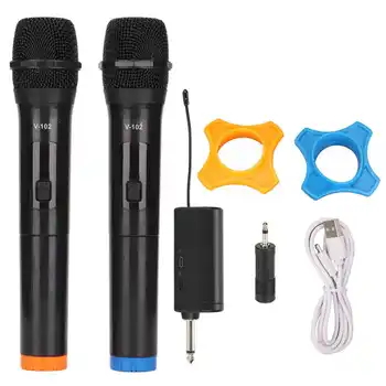 Беспроводной микрофон Профессиональный караоке-микрофон с перезаряжаемым приемником для караоке-вечеринки