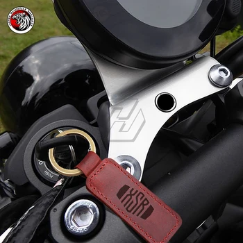 Брелок для ключей из воловьей кожи для мотоцикла подходит для Yamaha XSR 155 300 700 900