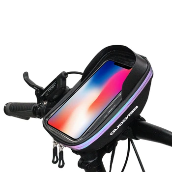 Жесткая Передняя Рама Скутера, Подвесная сумка, Водонепроницаемая Сумка для Шоссейного велосипеда MTB, Многофункциональная сумка для электрического велосипеда