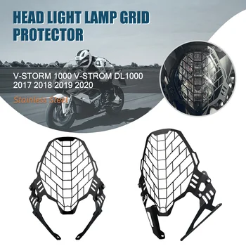 Защитная крышка решетки радиатора фары мотоцикла для Suzuki V-STORM 1000 V-strom DL1000 2017 2018 2019 2020