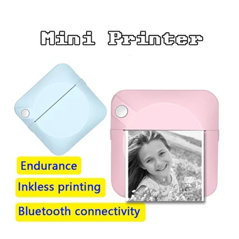 Карманный термопринтер Bluetooth PortableLabel Maker Наклейка Транспортная этикетка Принтер штрих-кода для экспресс-этикеток Портативный принтер