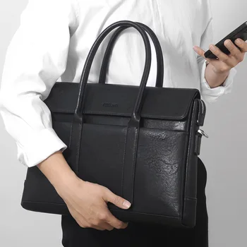 Кожаные сумки для мужчин, новые роскошные сумки 2022 года, портфель, сумка для документов, деловая мужская сумка для ноутбука, портфели, сумка-мессенджер для мужчин