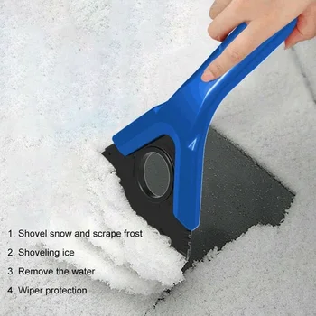 Лопата для уборки автомобиля, Аварийный Скребок для льда, Инструмент для удаления Стеклоочистителя, Аксессуары для удаления снега Зимой