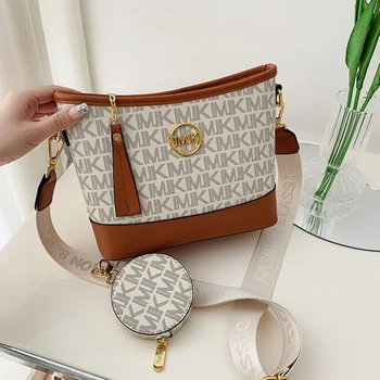 Модная популярная женская сумка, высококачественная сумка через плечо, дизайнерская роскошная сумка с буквенным принтом, универсальная женская сумочка