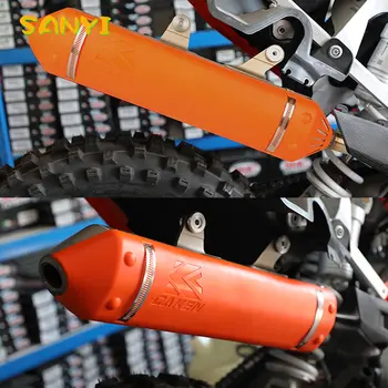 Мотоциклетный Тепловой Щит, Защитная Крышка Выхлопной Системы Для KTM EXC XC XC-W TE 250 300 TPI 2020 2021 2022 2023 Enduro Dirt Pit Bike