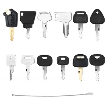 Набор ключей для вилочного погрузчика 12Keys для 14603 ключей для Cat Clark для JBC/14607 для Yanmar Takeuchi для Kubota 459A