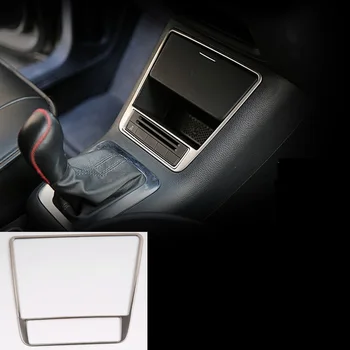 Наклейка для укладки автомобиля, крышка коробки для хранения Центральной консоли, Планки крышки рамы для VW Tiguan 2010 2011 2012 2013 2014 2015 Аксессуары