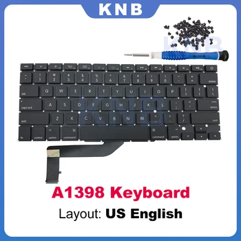 Новая клавиатура A1398 для ноутбука Macbook Pro Retina 15 