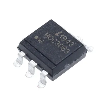 Новая оригинальная оптрона с симисторным выходом MOC3063 MOC3063S-TA1 SMD-6