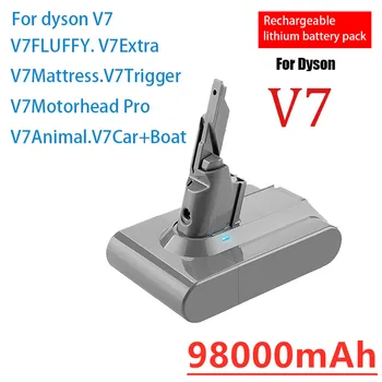 Новый аккумулятор Dyson V7 21,6 В 68000 мАч Литий-ионная Аккумуляторная Батарея Для Замены Пылесоса Dyson V7 Battery Animal Pro