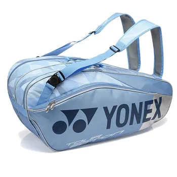 Оригинальная сумка для бадминтона YONEX для женщин и мужчин с отделением для обуви Максимум на 6 ракеток с отделением для обуви Tour Edition