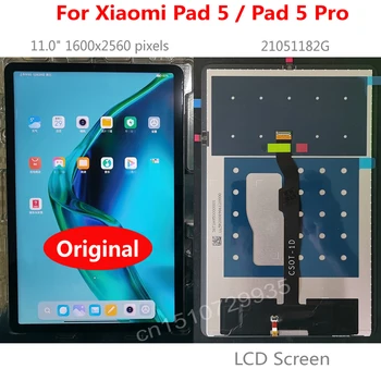 Оригинальный LTPro Для Xiaomi Pad 5 Mi Pad5 Pro ЖК-Дисплей С Сенсорной панелью Digitizer Azssembly Sensor 21051182G Mobile Pantalla