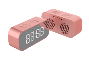 Портативный высококачественный будильник Беспроводной Bluetooth домашний мини-динамик светодиодные часы