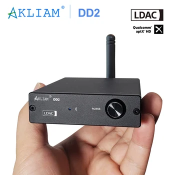 Преобразователь AkLIAM DD2 Bluetooth в SPDIF с коаксиальным и оптическим выходом, цифровой интерфейс APTX-HD LDAC