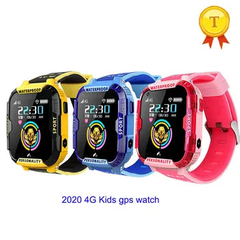 лучший подарок детям SmartWatch 4G GPS Смарт-часы Wifi Трекер Сенсорный Экран SOS SIM Телефонный Звонок Водонепроницаемая Детская Камера gps часы
