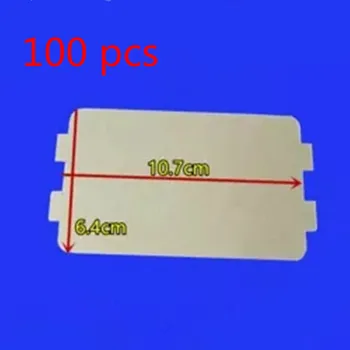 100 шт Запасные части для микроволновых печей mica microwave 10,7*6,4 см слюдяные листы для крышек магнетрона Midea для плит микроволновой печи