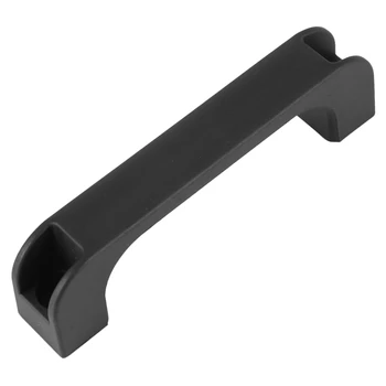 20-кратный дверной шкаф с черной пластиковой прямоугольной выдвижной ручкой 5,2 дюйма