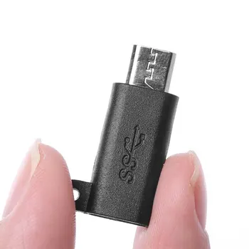 Micro USB 2.0 Type B Мужской К USB 3.1 Type C Женский Адаптер Для Преобразования Данных В Зарядку Высококачественные Портативные USB-Адаптеры прямая поставка