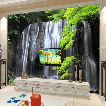 beibehang Большие обои на заказ спальня гостиная телевизор проточная вода зарабатывание денег фоновая стена Манчестер Сити