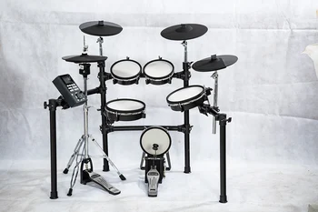 Изготовленная на заказ Электронная ударная установка Grand Drum Set из 8 частей с сетчатыми головками, 467 Звуков, 50 ударных с бесконтактным запуском