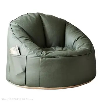 Ленивый диван Одноместный мешок для фасоли Татами Скандинавский Креативный Японский диван для маленькой семьи Балкон Спальня Кресло для отдыха
