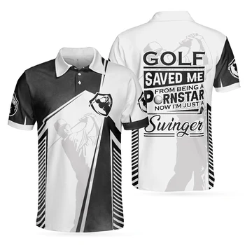 Летняя рубашка-поло для гольфа, мужская повседневная модная футболка-поло, дышащая и быстросохнущая одежда, спортивная одежда с коротким рукавом