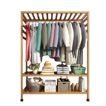Простые шкафы-купе Шкаф для хранения домашней одежды с вертикальной посадкой Шкаф для одежды с универсальным колесным дизайном