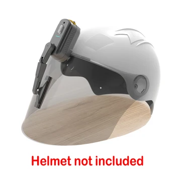 Универсальный мотоциклетный шлем с электрическим стеклоочистителем, моторный шлем-стеклоочиститель, совместимый с большинством козырьков
